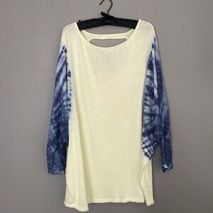 We the Free Oversized Batwing Tie Dye Sweater